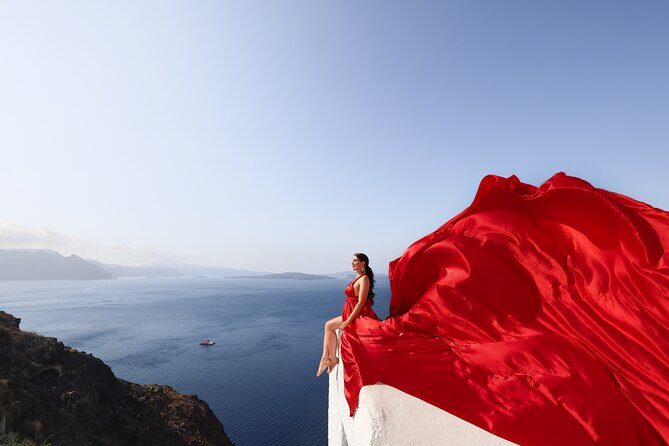 Santorini Flying Dress Photography - Oia Photo Route: A Guided Walk, Not a Solo Mission