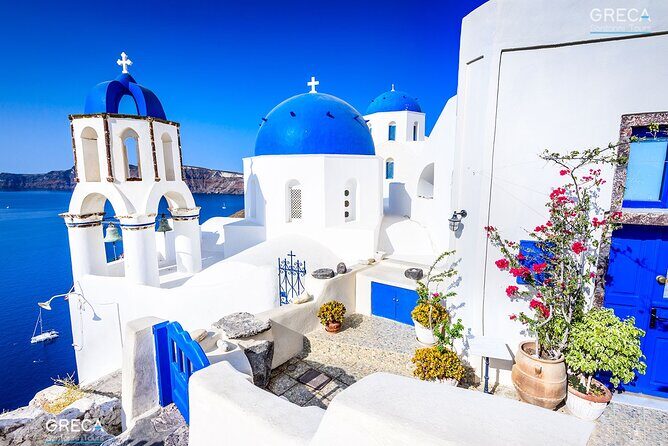 Santorini Full-Day Private Experience Wine Tasting Included - Imerovigli first: Skaros Rock, cliff churches, and the balcony-to-the-Aegean feel