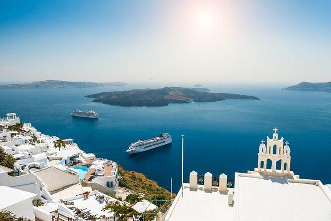 Santorini Gems - Small Group Tour for First-Time Cruise Visitors - Profitis Ilias summit: where you see Santorini as one whole island