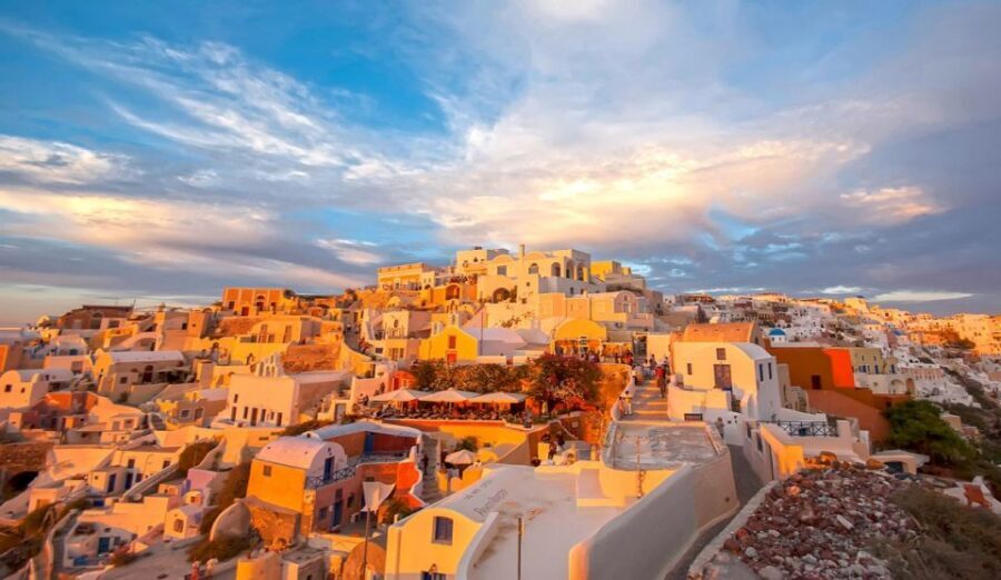 Santorini: Guided Island Day Trip with Beach Visit - Bus tour value: why the route makes sense