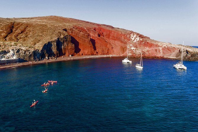 Santorini Guided Sea Kayaking with Light Lunch and Pick-up Option - Light Greek Lunch at a Traditional Tavern: Good Fuel, Not Just a Snack