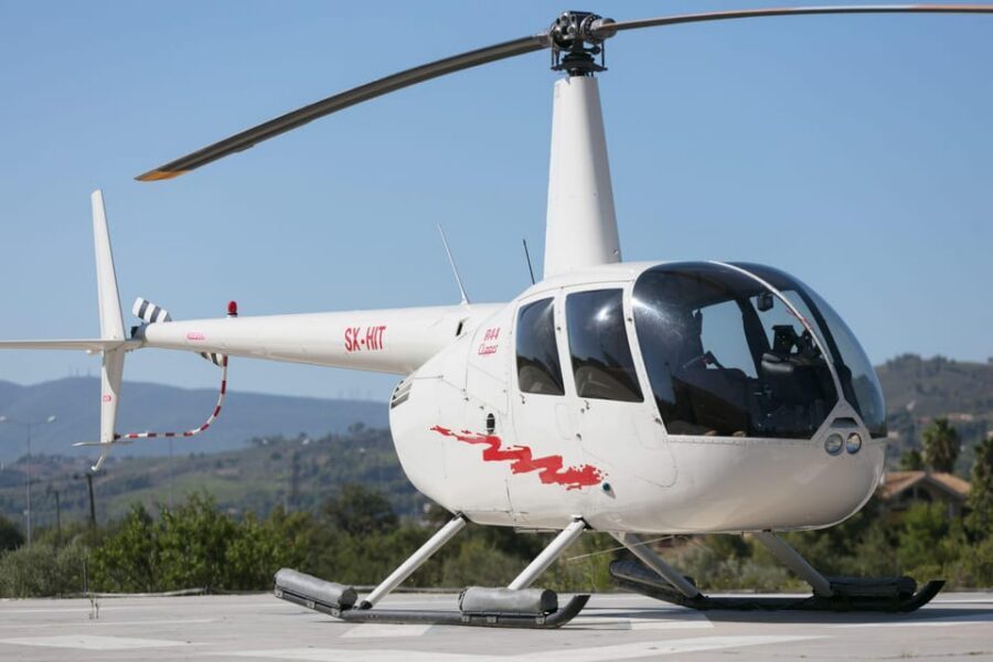 Santorini: Helicopter Sightseeing Flight Over Caldera - Green Vineyards and Coastal Lines: Details You Can’t Spot From Street Level