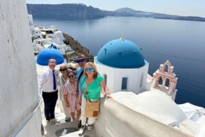 Santorini Highlights Private Tour - Firostefani and the Blue Dome Church photo stop