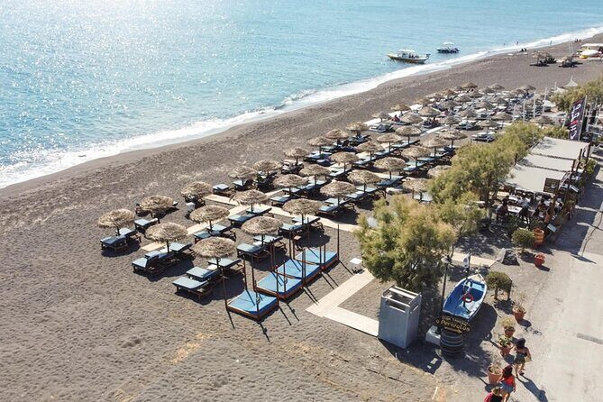 Santorini Highlights Small-Group Tour with Authentic Greek Lunch - Finikia and IKIES Santorini: A Breather From the Main Tourist Flow