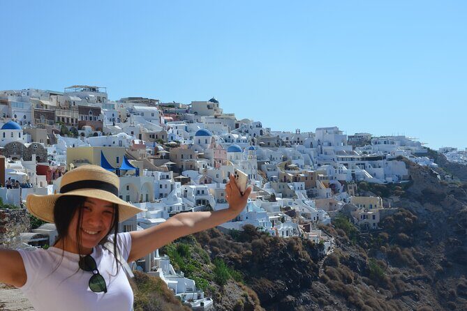 Santorini Highlights Small-Group Tour with Wine Tasting option - Pyrgos Castelli (about 20 minutes) plus Profitis Ilias: the island’s high-and-quiet combo