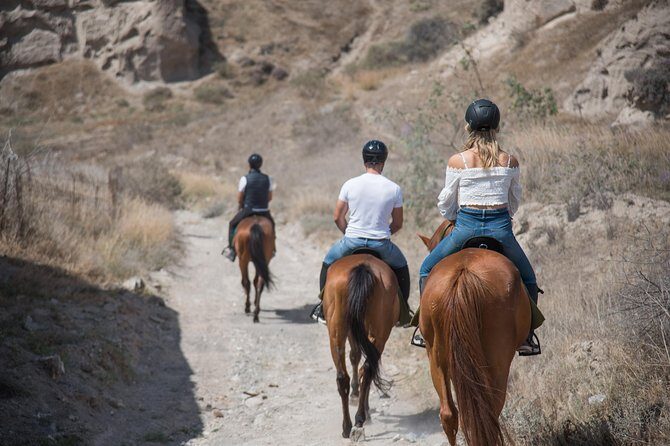 Santorini Horse Riding to Black Sandy Beach - Price and value: what $102.79 buys you in Santorini