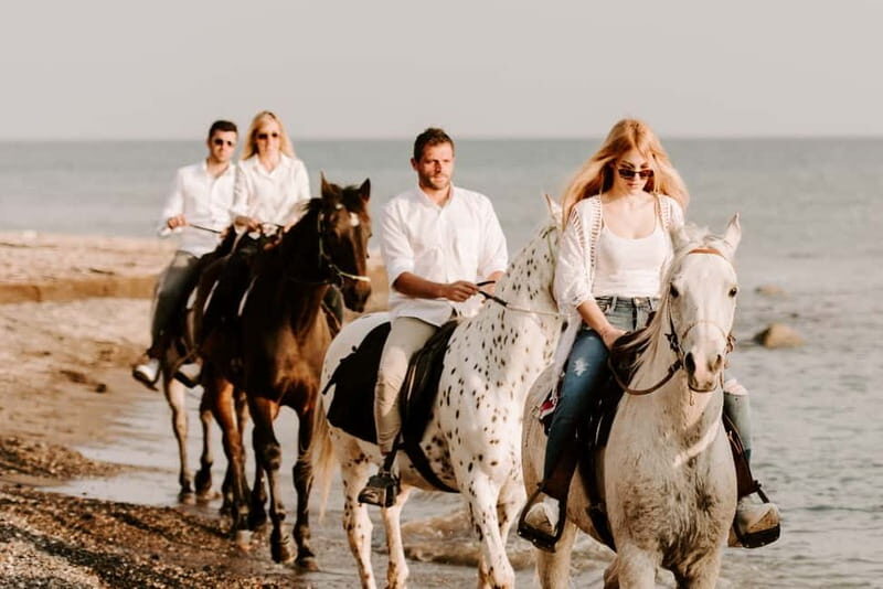 Santorini: Horseback Riding on the Black Sandy Eros Beach - “Beginner but not boring”: who should choose this horseback ride