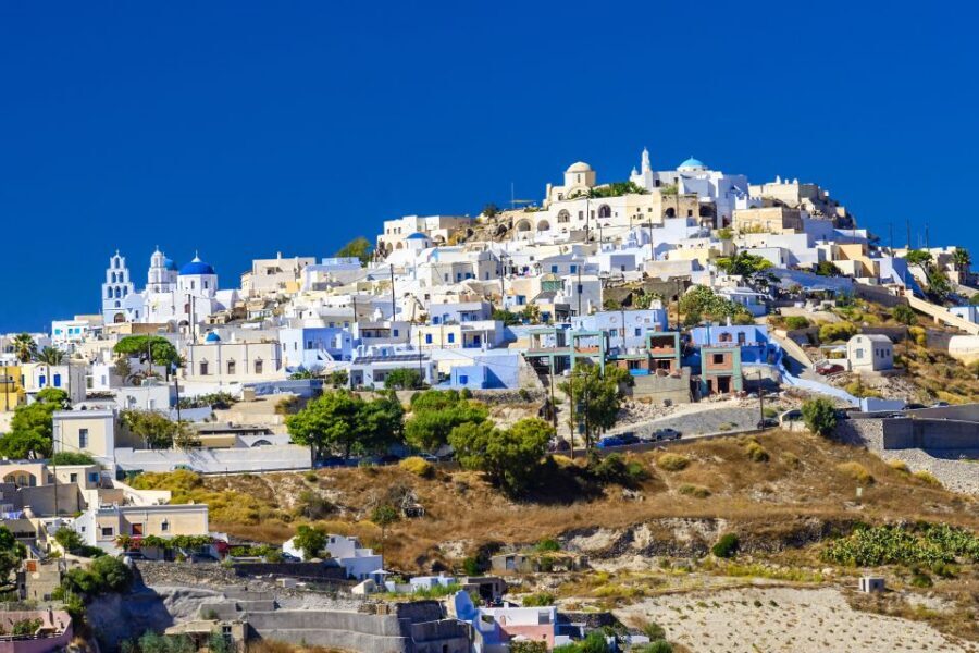 Santorini: Island Highlights Guided Day Trip with Oia Sunset - Prophet Elias: the monastery viewpoint that frames the whole island