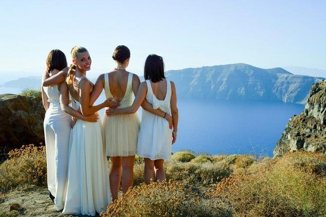 Santorini Island Private Custom Tour in Half or Full Day - Stop-by-stop: caldera views from Three Bells to Oia sunset