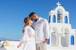 Santorini L.P. Photography Session - Your photographer team: Lina’s style is the real value