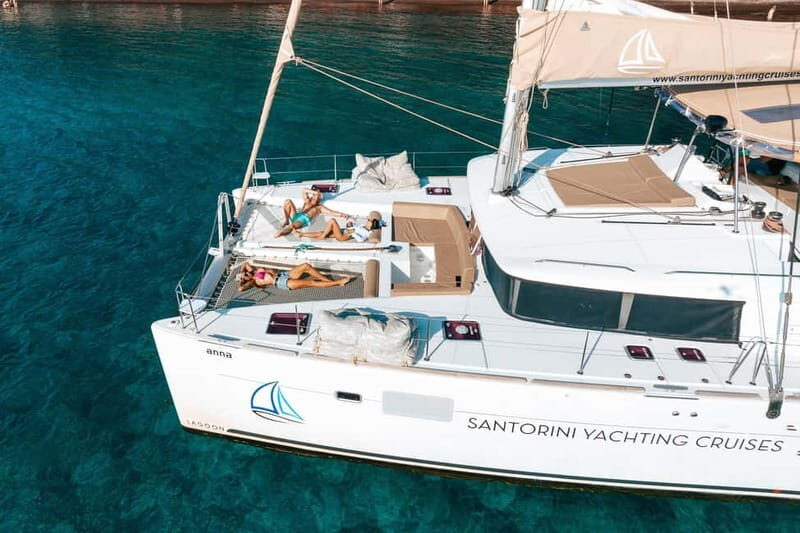 Santorini: Luxury Catamaran Cruise with Lunch, BBQ & Drinks - Vlychada to Thirasia: How the Day Flows on a 5-Hour Cruise
