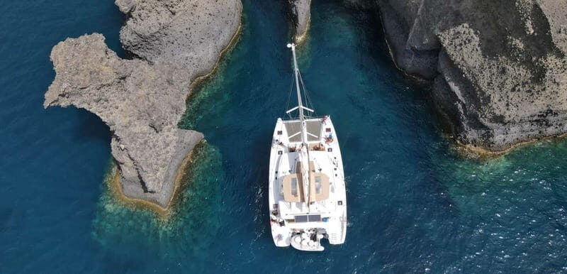 Santorini: Luxury Catamaran Cruise with Lunch, BBQ & Drinks - What the Included Snorkelling Gear Means for You
