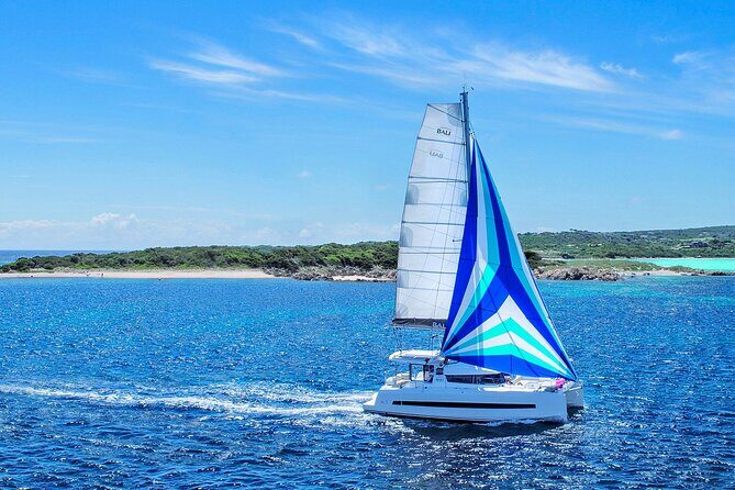 Santorini Luxury Catamaran Private Cruise - Pickup from your hotel and the Vlichada starting point