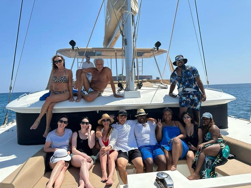 Santorini: Luxury Sunset Cruise with Dinner, BBQ, and Drinks - Thirasia Island time: BBQ dinner, drinks, and a different pace