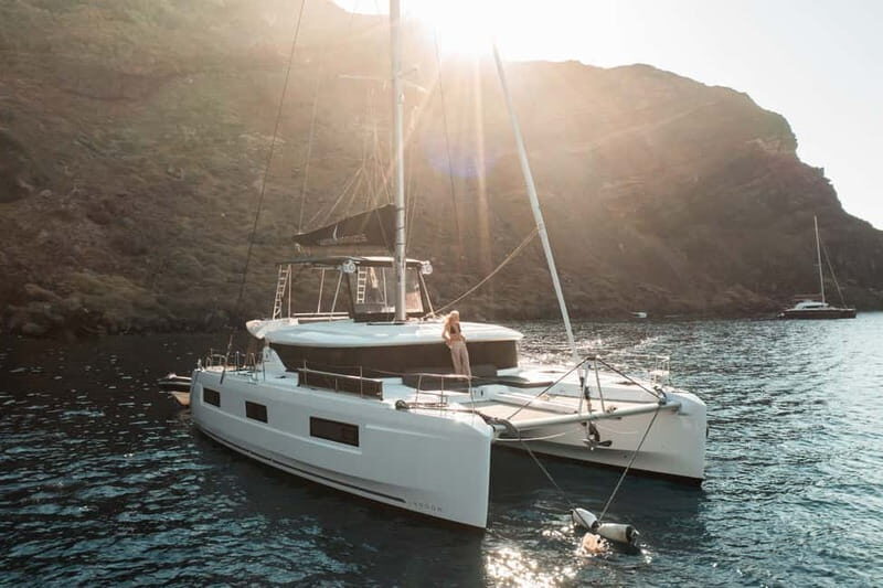 Santorini: Majestic Catamaran Cruise with Meal and Drinks - Day Cruise vs Sunset Cruise: choose your mood, not just the time