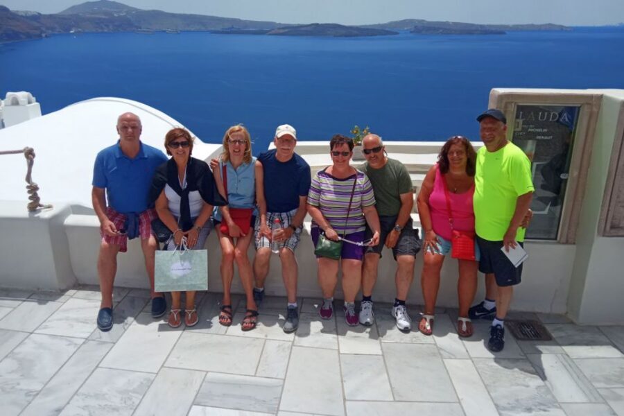 Santorini: Must-See Highlights Private Sightseeing Tour - Prophet Elias Monastery and Pyrgos Kallistis: when views get less crowded