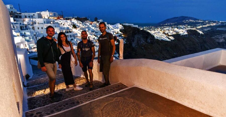 Santorini: Night Hike, Wine Tasting, and Greek Dinner - Key things you’ll actually care about