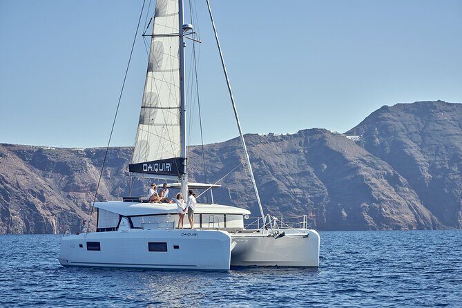Santorini Oia: Private Sunset Catamaran Cruise with BBQ & Drinks - Price and value: what $898.70 per person really buys you