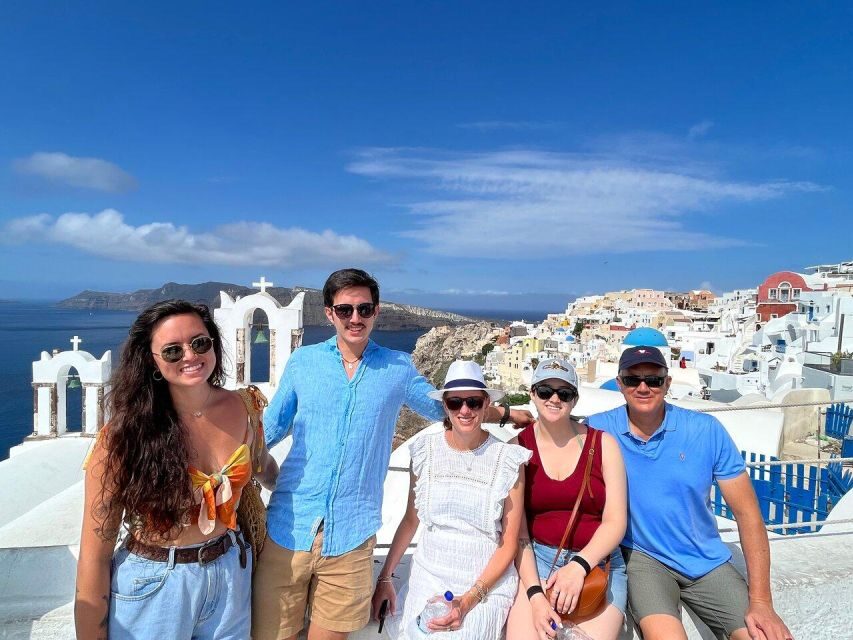 Santorini: Oia & Three Bells 4-hour Private Custom Tour - Perivolos black beach: a short seaside recharge with real food nearby
