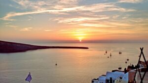 Santorini Panoramic Firostefani & Oia Blue Dome Private Tour - Pickup in Thera and the Air-Conditioned, Wi-Fi Ride