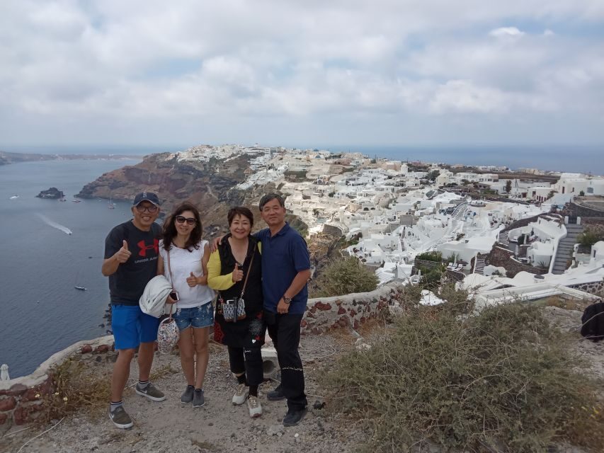 Santorini Panoramic Firostefani & Oia Blue Dome Private Tour - Winery Finale: Wine, Views, and Optional Sunset