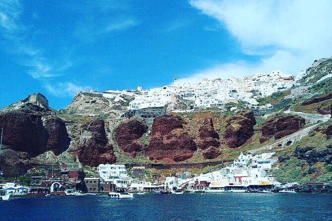 Santorini Panoramic Tour - Entering Santorini with a private panoramic route (not a bus loop)