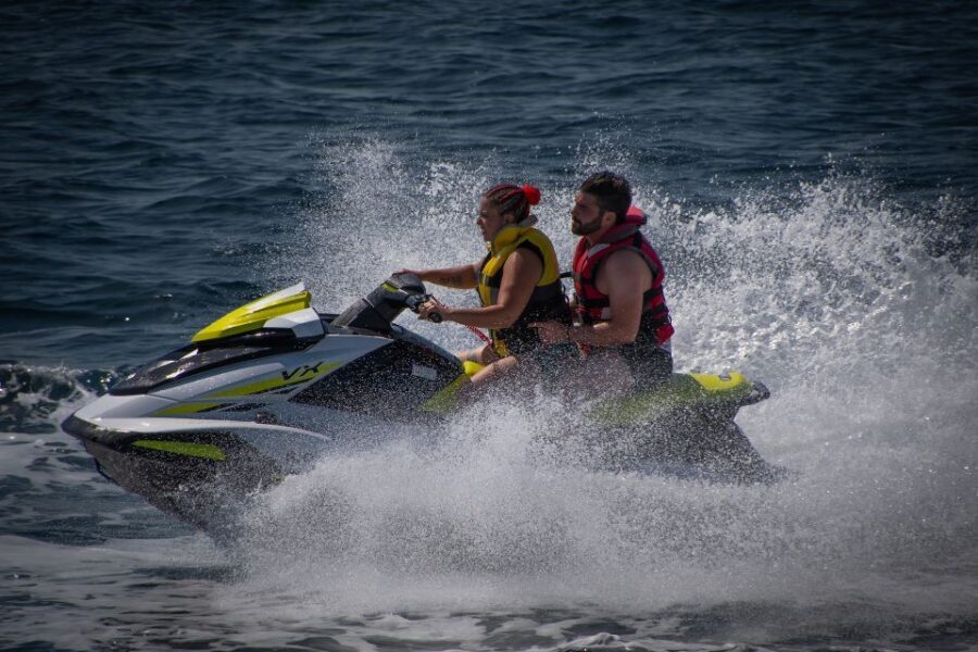 Santorini: Perivolos Beach Jet Ski Rental - Key highlights you’ll feel the moment you start