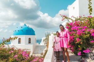 Santorini Photoshoot Oia - Caldera Views, Blue Domes, and Church Scenes: The Photo Backdrops You’re Paying For