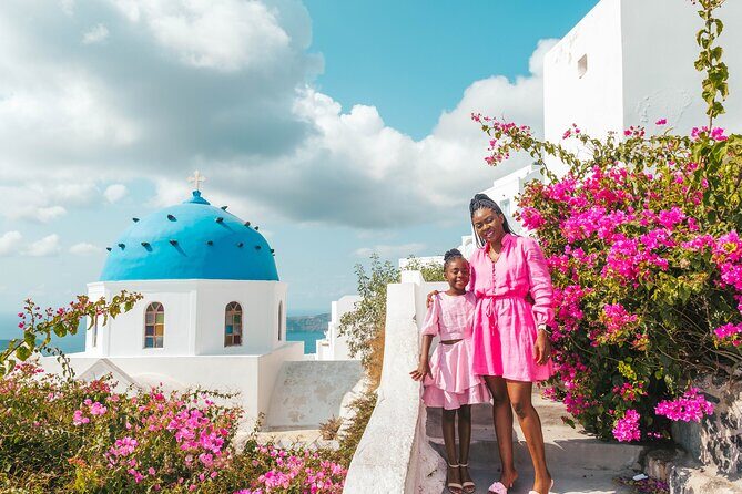 Santorini Photoshoot Oia - Caldera Views, Blue Domes, and Church Scenes: The Photo Backdrops You’re Paying For