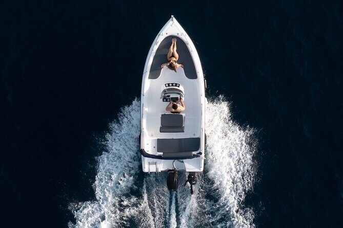 Santorini Private Adventure – Captain Your Own Cruise - Price and value: $253.43 for up to 5 people in Santorini