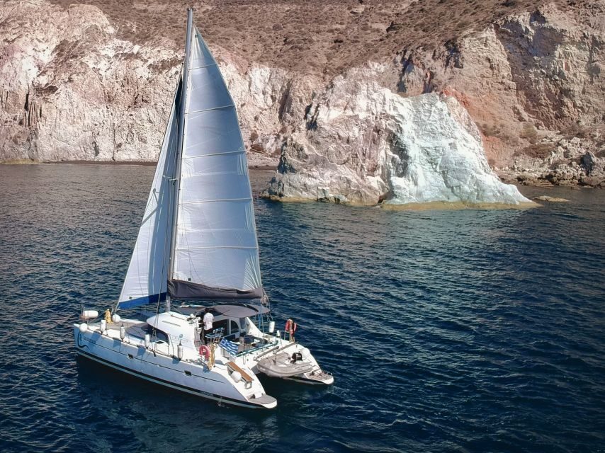 Santorini: Private All-In Catamaran Cruise, with Food|Drinks - Key highlights you’ll care about