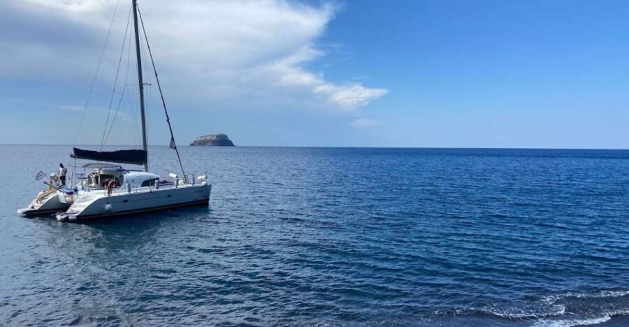 Santorini: Private All-In Catamaran Cruise, with Food|Drinks - BBQ Lunch and Drinks: What’s Included and Why It Feels Worth It