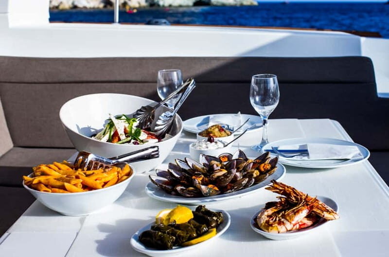 Santorini: Private Catamaran Cruise with BBQ Meal and Drinks - Who should book this cruise, and who should skip it
