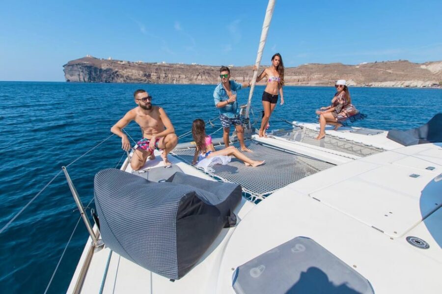 Santorini: Private Catamaran Cruise with Food & Drinks - Crew and Service: Captain, Chef-Host Energy, and the Photo Factor