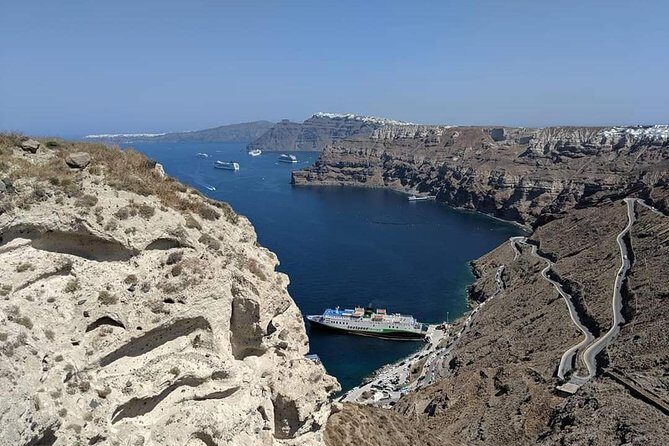 Santorini Private Custom Tour 6 - Hours - Prophet Elias Monastery: high up, historical, and seriously scenic