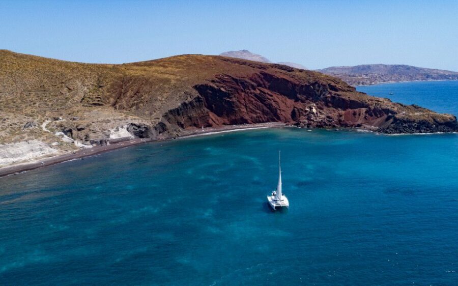 Santorini: Private Day Cruise with a BBQ meal and Open Bar - Entering The Santorini Caldera: Why a Private Cruise Feels Different