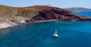 Santorini: Private Day Cruise with a BBQ meal and Open Bar - Pickup From Your Accommodation and a Smooth Start in Vlychada