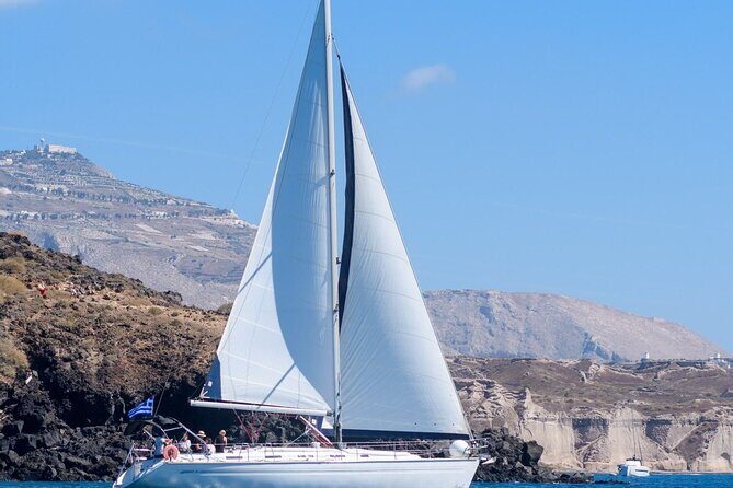 Santorini Private Daytime Sailing Cruise with Meal, Drinks &Transfer included - The Captain Factor: George’s Style and the Cruise’s Pace