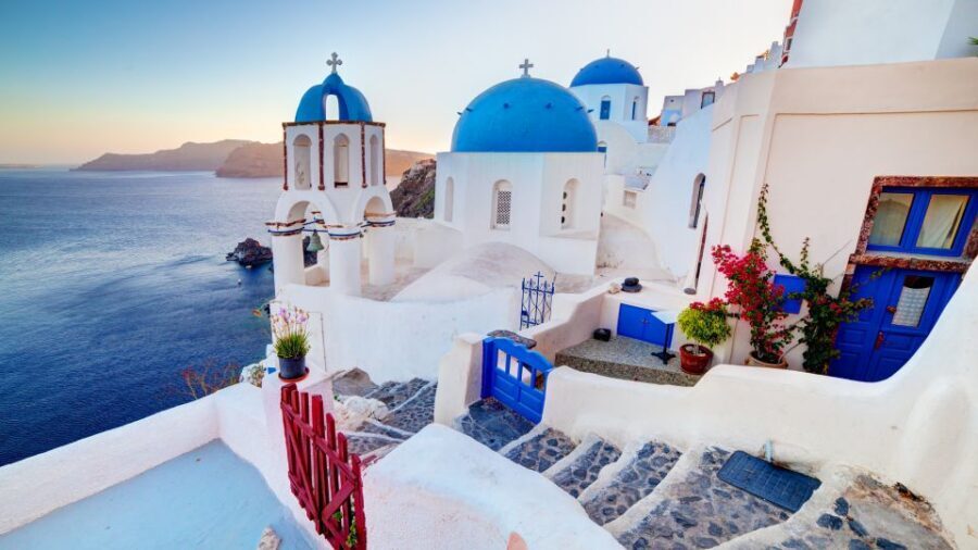 Santorini : Private Half Day - Best of & Wine Tasting Tour - The 6-hour route: Oia, Fira, Profitis Ilias, Pyrgos, Perissa Black Beach, Art Space Winery