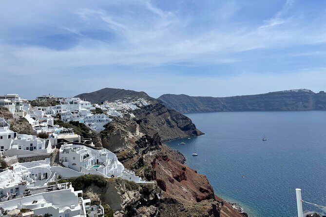 Santorini Private Island Tour & Winery Lunch at Domaine Sigalas - How the 5-hour private Santorini loop works from Fira