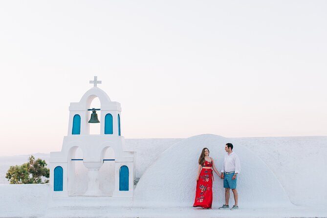 Santorini - Private Photoshoot with a Top Local Photographer - The Santorini Stops: Three Bells of Fira, Pyrgos, and Oia