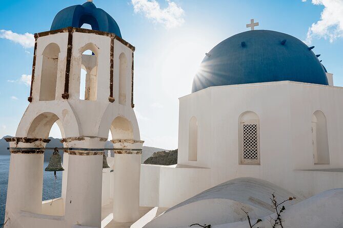 Santorini Private sightseeing land tours - Oia first: blue domes, caldera views, and early access to the good spots