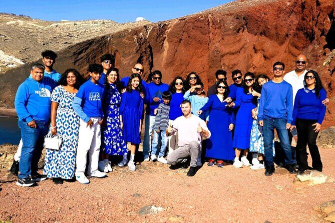 Santorini Private Tour Blue Domes - Profitis Ilias Monastery near Pyrgos: the 567-meter panorama