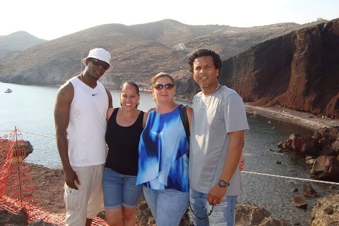 Santorini Private Tour Popular Destinations - Guide + driver quality: what names like Stefano, Stelios, Anna, and Nikos signal