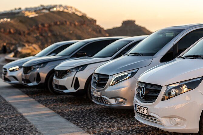 Santorini: Private Transfers To / From the Airport (JTR) - JTR pickup, Fira start point, and how you’ll get found fast