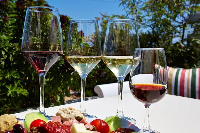 Santorini Private Wine Tasting Experience with private sommelier - Stop 3 at Artemis Karamolegos: cave cellars, garden tasting, and Vinsanto