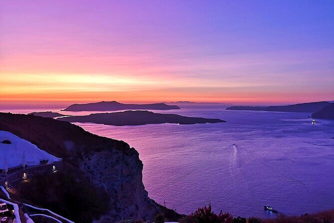 Santorini Private Wine Tour at Sunset with Tastings and Pictures - Stop 3: Santo Wines Sunset Finale and Your Sunset Photo Moment