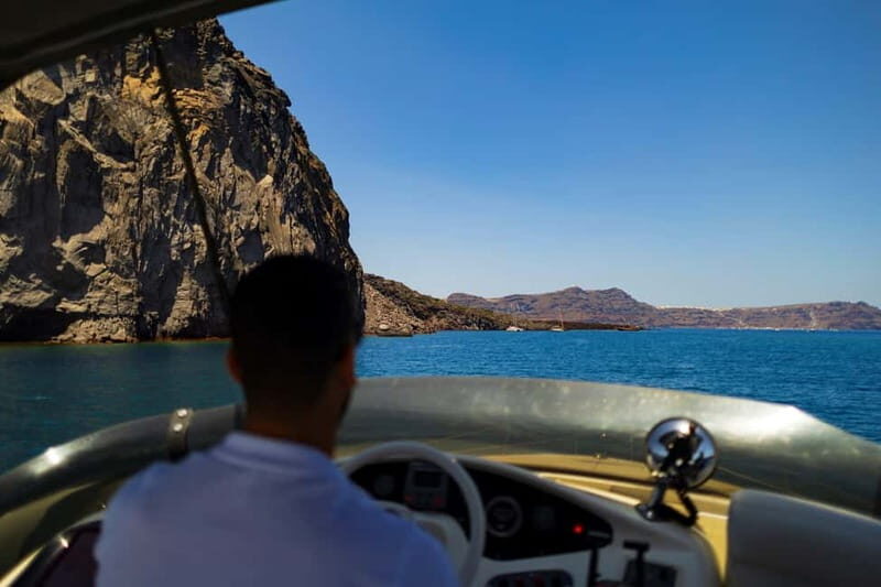 Santorini: Private Yacht Experience of Timeless Elegance - Thirassia Island Water Time Plus a Real Tavern Meal
