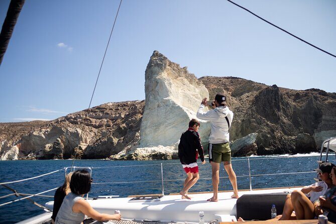 Santorini Sailing Catamaran Daily Cruises w/ Greek BBQ @Thirasia - The Value Question: Is $126 a Good Deal?