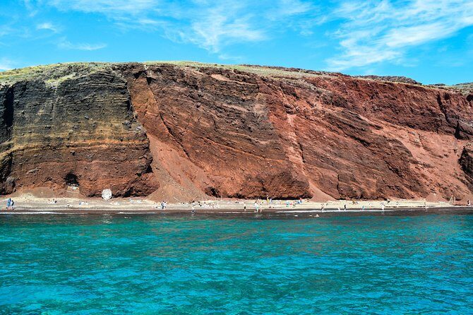 Santorini Sailing Dream Catcher with BBQ Lunch and Drinks - Palea Kameni stop: BBQ, swimming, and snorkel time in the Old Burnt Island area